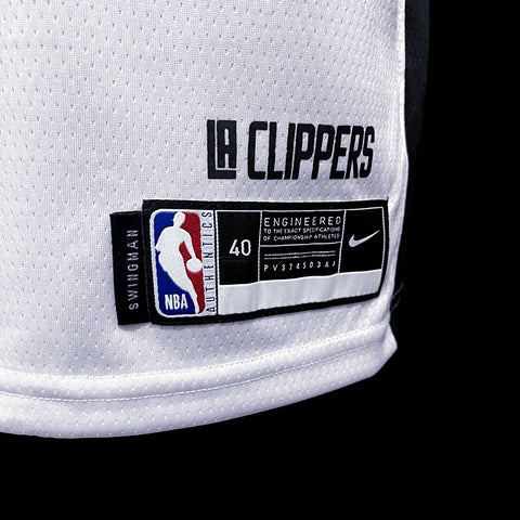 Los Angeles Clippers Westbrook #0 White NBA Jersey