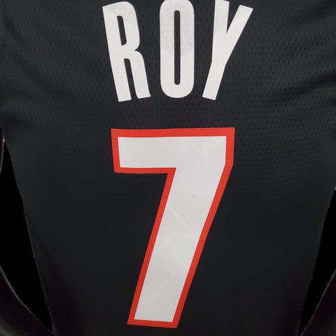 Maglia Portland ROY#7 Black  NBA Jersey Trail Blazers Home 2021