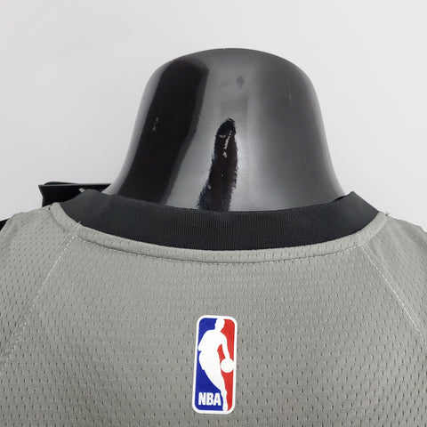 Brooklyn Nets Curry #30 Flyer Grey NBA Jersey