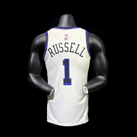 Los Angeles Lakers Russell #1 NBA Jersey City Version 2022-23