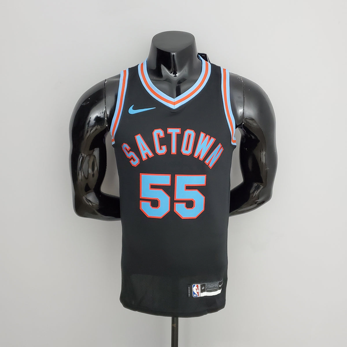 Sacramento Kings Kings Williams#55 Black NBA Jersey City Edition 2021