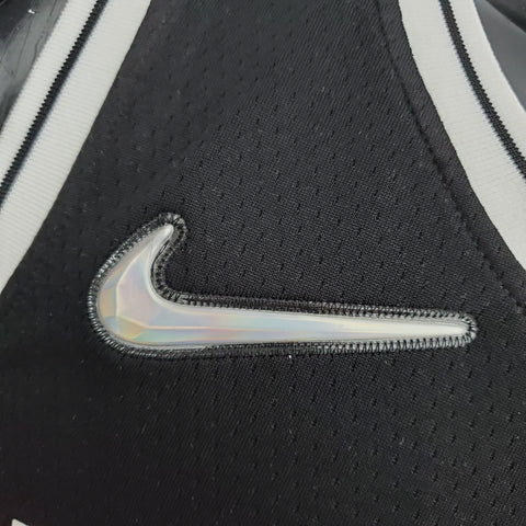 Brooklyn Nets Simmons #10 Black  NBA Jersey 75th Anniversary