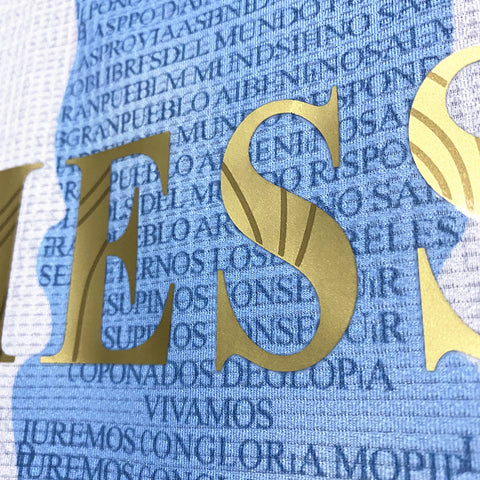 Argentina Commemorative Edition Messi #10 Home Football Soccer Jersey 2021-22