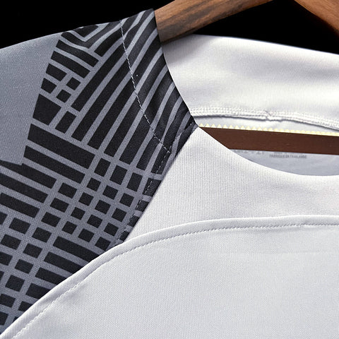 Chelsea White Grey Training Soccer Football Training Kit 2023-24