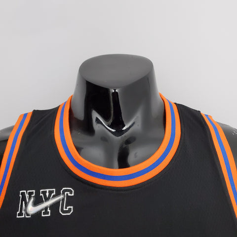New York Knicks Rose#4 Black  NBA Jersey Urban Edition