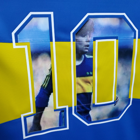 Boca Juniors Retro Home Soccer Football Jersey 1981 | Maradona Edition