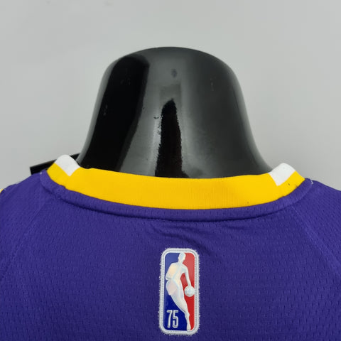 Los Angeles Lakers Rondo #4 Jordan Purple NBA Jersey 75th Anniversary