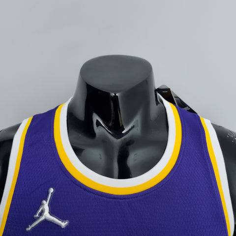 Los Angeles Lakers BRYANT#24 Jordan Purple NBA Jersey 75th Anniversary