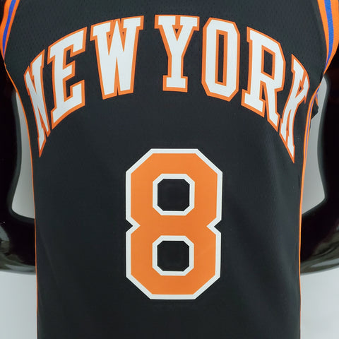 New York Knicks Walker #8 Black NBA Jersey Urban Edition