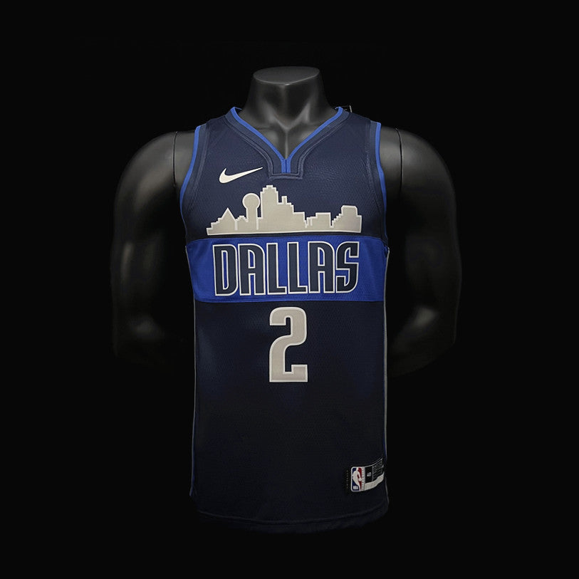 Dallas Mavericks Irving #2 Snow mountain NBA Jersey Lone Ranger 2022-23