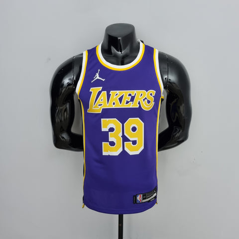 Los Angeles Lakers Howard #39 Jordan Purple NBA Jersey 75th Anniversary