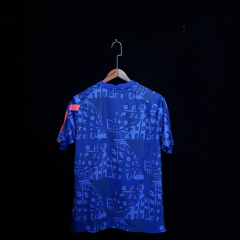 Chelsea Soccer Football Jersey Pre-Match Training Blue 2023-24