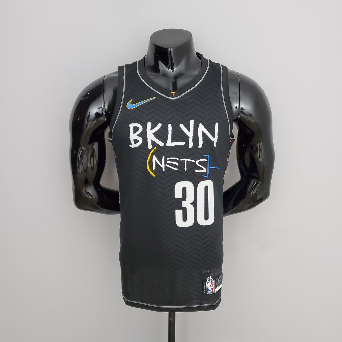 Brooklyn Nets Curry #30 Black NBA Jersey City Edition
