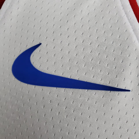 Philadelphia 76ers Harden #1 White NBA Jersey V-Neck