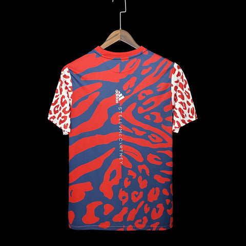 Arsenal Pre-match Training Red Soccer Football Training Kit 2023-24