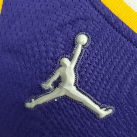 Los Angeles Lakers Rondo #4 Jordan Purple NBA Jersey 75th Anniversary