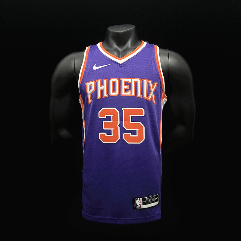 Phoenix Suns Durant #35 Purple NBA Jersey 2022-23