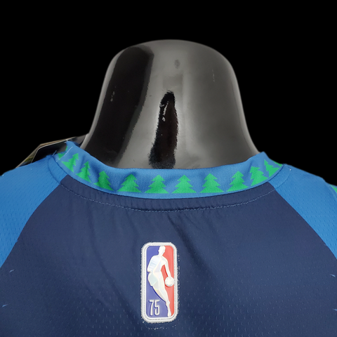 Minnesota Timberwolves Rose #25 Blue NBA 75th Anniversary Jersey 2022