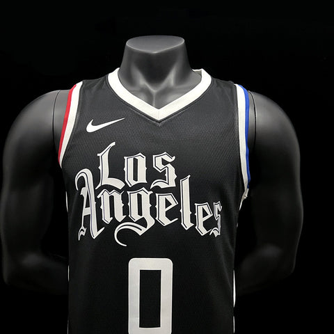 Los Angeles Clippers Westbrook #0 Black NBA Jersey