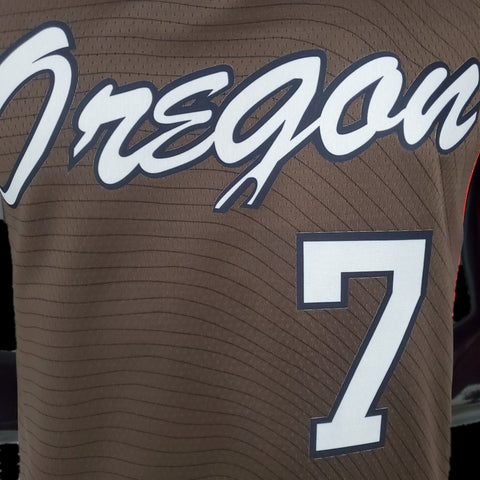 Portland Trail Blazers Roy #7 Brown NBA Jersey 2021