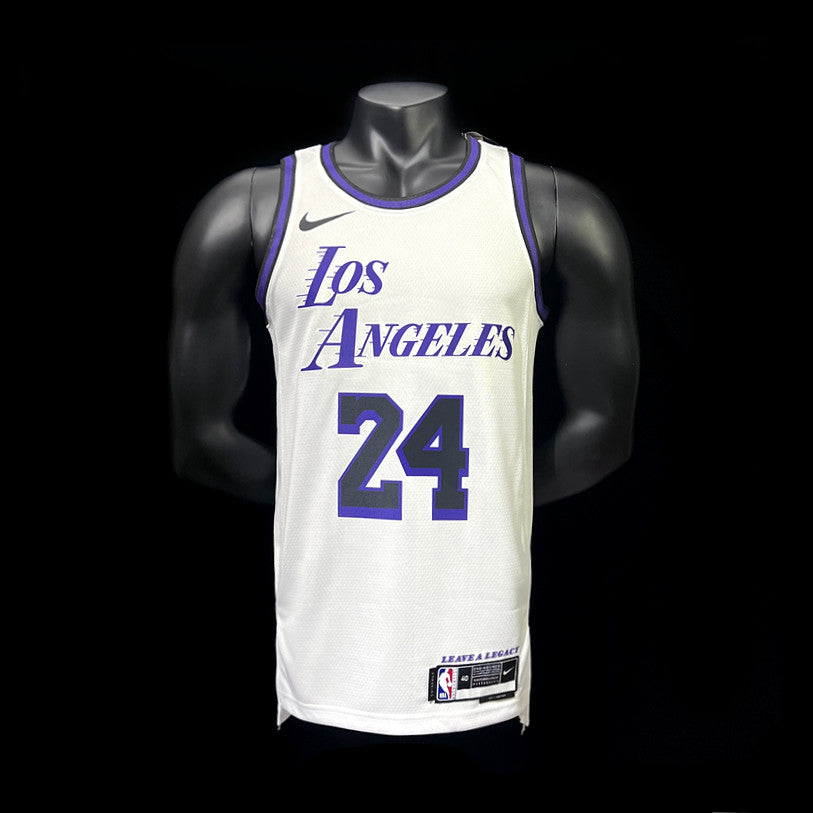 Los Angeles Lakers Bryant #24 NBA Jersey City Version 2022-23