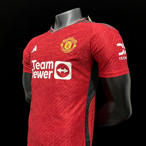 Manchester United Home Football Soccer Jersey 2023-24 [Player Version]