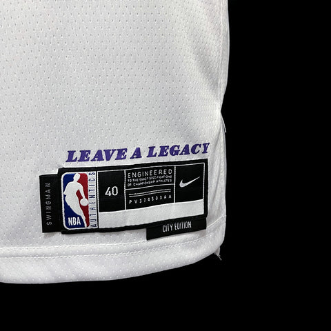 Los Angeles Lakers James #23 NBA Jersey City Version 2022-23