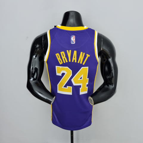 Los Angeles Lakers BRYANT#24 Jordan Purple NBA Jersey 75th Anniversary