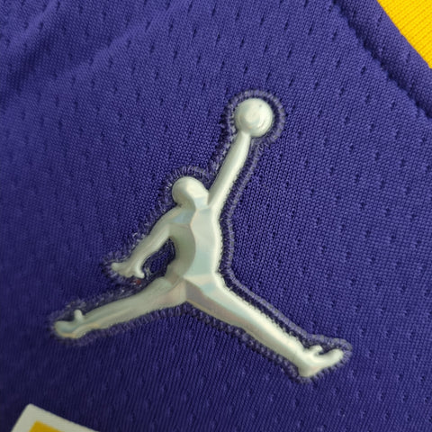 Los Angeles Lakers BRYANT#8 Jordan Purple NBA Jersey 75th Anniversary