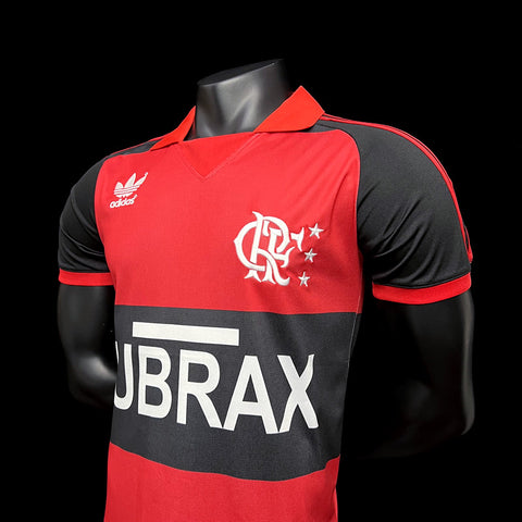 Flamengo Home Retro Football Soccer Jersey 1986
