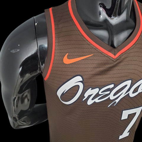 Portland Trail Blazers Roy #7 Brown NBA Jersey 2021