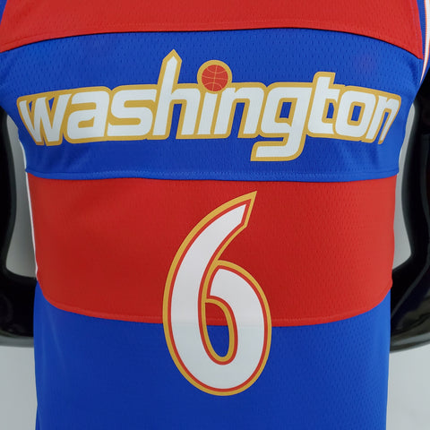 Washington Wizards Harrell #6 Blue-Red NBA Jersey Talent City Edition 2022
