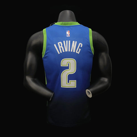 Dallas Mavericks Irving #2 Bule NBA Jersey Lone Ranger 2022-23