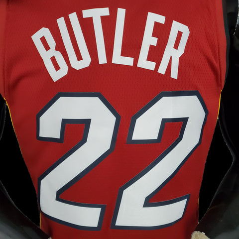 Miami Heat Butler #22 Burgundy Red NBA Jersey