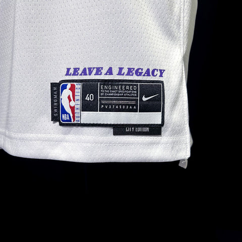 Los Angeles Lakers Russell #1 NBA Jersey City Version 2022-23