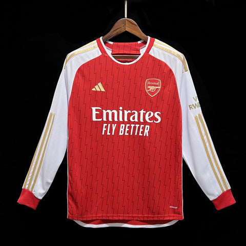 Arsenal Home Soccer Football Jersey Long sleeve 2023-24