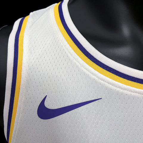 Los Angeles Lakers Russell #1 White NBA City Version Jersey 2022-23