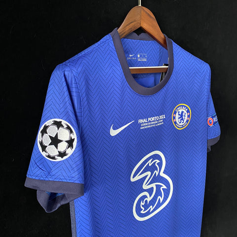 Chelsea Soccer Football Jersey Home UEFA Champions League Final 2020-21