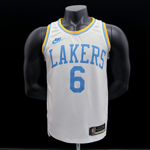Los Angeles Lakers James #6 NBA Jersey Classic 2022-23