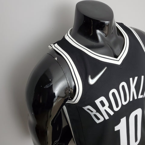 Brooklyn Nets Simmons #10 Black  NBA Jersey 75th Anniversary