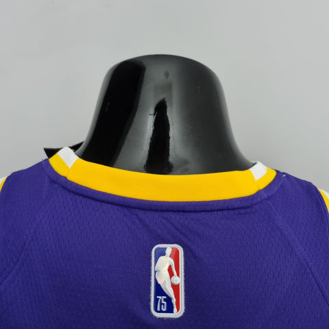 Los Angeles Lakers BRYANT#24 Jordan Purple NBA Jersey 75th Anniversary