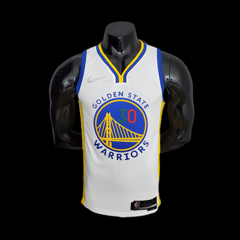 75th Anniversary Curry #30 White NBA Jersey Mexico Edition