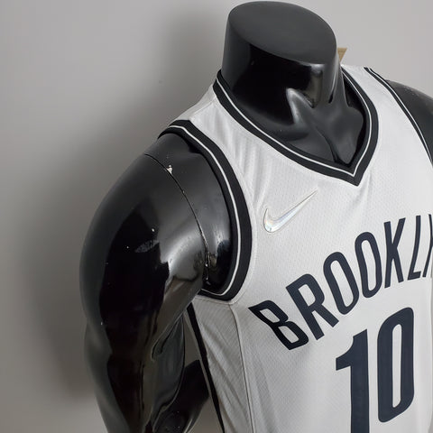 Brooklyn Nets Simmons #10 White  NBA Jersey 75th Anniversary