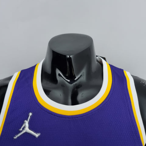 Los Angeles Lakers Anthony #7 Jordan Purple NBA Jersey Jordan Purple