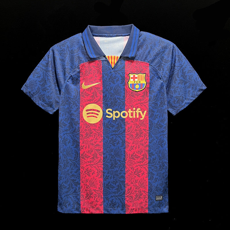 Barcelona Home Soccer Football Jersey Spotify Edition 2023-24