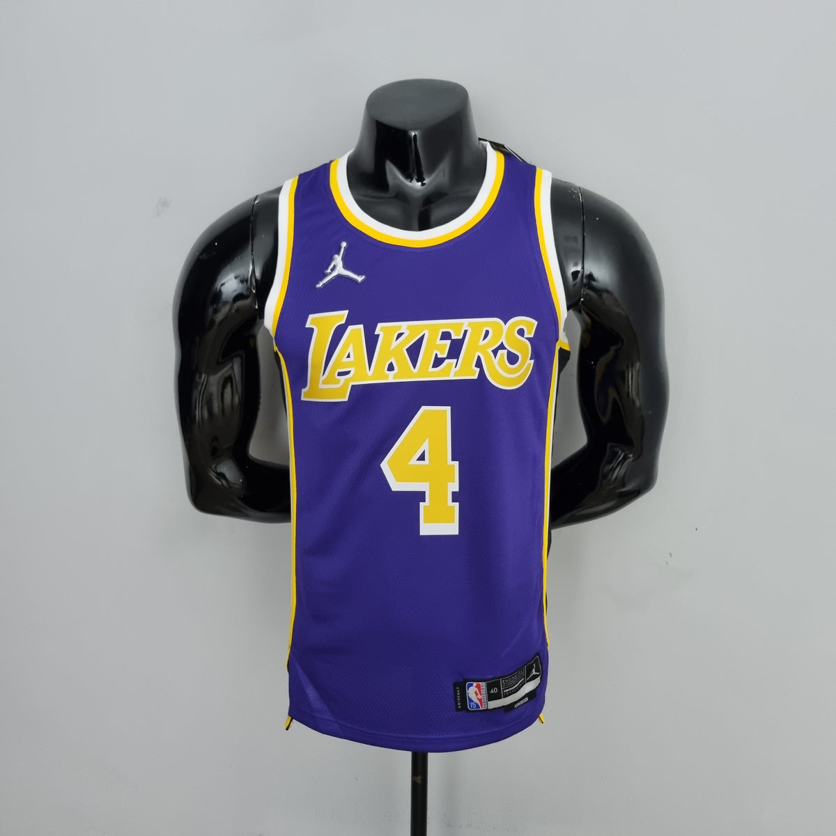 Los Angeles Lakers Rondo #4 Jordan Purple NBA Jersey 75th Anniversary