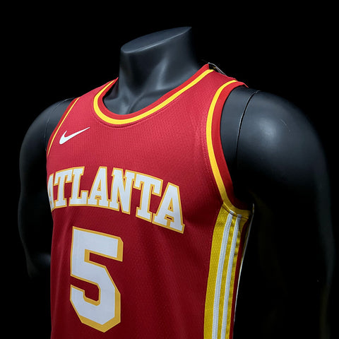 Atlanta Hawks Murray #5 Red NBA Jersey 2022-23