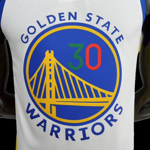 75th Anniversary Curry #30 White NBA Jersey Mexico Edition