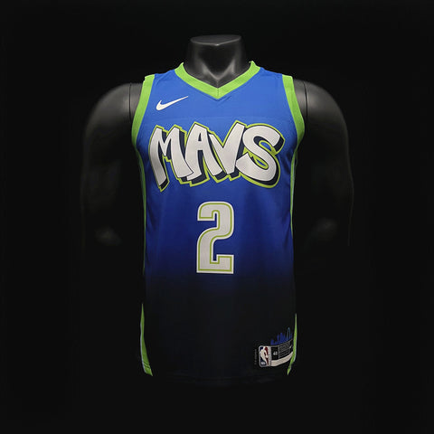 Dallas Mavericks Irving #2 Bule NBA Jersey Lone Ranger 2022-23