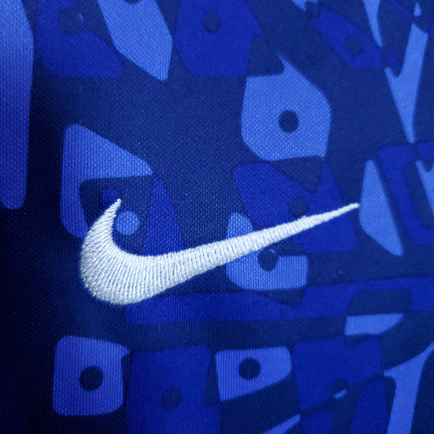 Chelsea Soccer Football Jersey Pre-Match Training Blue 2023-24